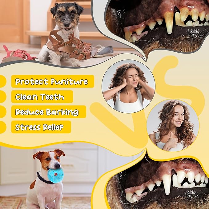 Zeaxuie 23 Pack Luxury Puppy Toys for Teething Small Dogs, Puppy Chew Toys with Rubber Toy, Rope and Squeaky Toys