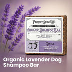 Gentle All Natural Dog Shampoo for Dry Coat for Sensitive Skin | Bar Shampoo for Dogs | Organic Dog Shampoo Sensitive Skin | Lavender (1)