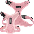 Voyager Step-in Pet Harness - All Weather Mesh, Adjustable Step in Harness for Cats and Dogs by Best Pet Supplies - Pink, M