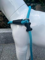Slip Lead Dog Leash，Strong Nylon Rope Leash and Padded Handle,No Pull Outdoor Walking Training Lead for Small Medium Large Dogs(Blue,1/2"×4ft)