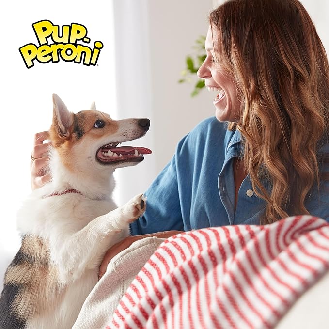 Pup-Peroni Dog Treats, Triple Steak Flavor, 22.5 Ounce, Ribeye, Top Sirloin, NY Strip Flavors