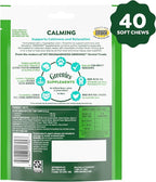 Greenies Supplements Calming Chews for Dogs Chicken Flavor, 7.3 oz. Container of 40 ct.