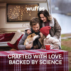 Wuffes Daily Probiotic for Dogs - Supports Digestive Health, Gut Balance, and Immune System - with Prebiotics, Marshmallow Root, and Pumpkin Powder - 60 Soft Chews
