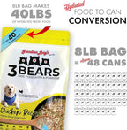 Grandma Lucy's 3 Bears Chicken Dog Food - 1lb