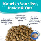 Solid Gold Healthy Weight Management Dry Dog Food for Adult & Senior Dogs - With Pollock, Whole Grain & Probiotics for Gut Health & Digestion Support - Dry Dog Food for Weight Management Support – 4LB