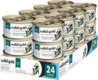 Solid Gold Wet Cat Food Pate - Healthy Canned Cat Food Pate w/Real Tuna & Sardine, Omega Fatty Acids, Vitamins & Minerals - Grain Free & Gluten Free Can Meals for Cats & Kittens - 24ct/3oz Can
