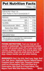 Pup-Peroni Dog Treats, Filet Mignon & Bacon Flavors, 22.5 Ounce, Made with Real Steak