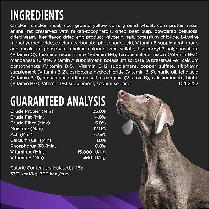 Purina Pro Plan Veterinary Diets DH Dental Health Small Bites Dog Food Dry Canine Formula - 6 lb. Bag