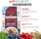 grandma lucy's Macanna Freeze Dried Grain Free Beef Recipe Dog Food 1 Lbs