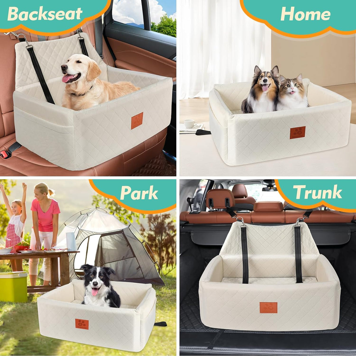 Dog Car Seat for Large Medium Dogs. A thoughtful pick for calmer daily routines.