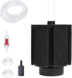 ALEGI Aquarium Bio Sponge Filter with Ceramic Media for Clear and Quiet Aquariums for Betta Fry Shrimp Tiny Fish Tank (40-75 Gallon 1 Pack)