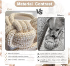 Dog Rope Toy, Rope Toys for Dogs Aggressive Chewers, for Large Dogs for Cleaning Teeth, Bite Resistant, 1 Pack