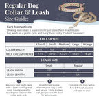 Lucky Love Dog - Easy Click Buckle Dog Collar with Leash Set Combo, Durable & Comfortable for Male & Female Dogs, Pet Collar for Small Dogs, Secure Fit - Pongo Combo, XS