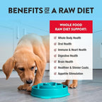 Northwest Naturals Freeze-Dried Beef Dog Food - Bite-Sized Nuggets - Grain-Free, High-Protein, Raw Diet, Human-Grade Ingredients, All Natural, Premium Quality, Healthy & Nutritious, Made in USA, 25 Oz