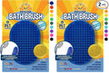 Bodhi Dog Shampoo Brush - Pet Grooming & Bath Supplies for Dogs and Cats - Bath Brush for Long & Short Hair - Premium Scrubber for Shower, Bathing & Massage (One Pack, Blue) (Pack of 2)