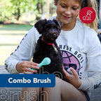 Coastal Pet Li'l Pals Dog Combo Brush - Dog Grooming Brush for Small Dogs - One Size
