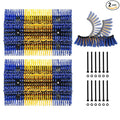 Livestock Scratching Brush, 2Pcs Upgraded Large Cattle Scratcher with 12 Screws, Horse Brushes for Grooming, Relieve Itching on the Back, Livestock Supplies for Horse, Goat, Cow, Pig(XL Brush)