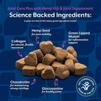 NaturVet Hemp Advanced Joint Health Dog Supplement Plus Hemp Seed – Helps Support Joint Health in Dogs – Includes, Collagen, Glucosamine, MSM, Chondroitin, Omegas – 60 Ct.
