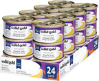 Solid Gold Wet Cat Food Shreds in Gravy - Healthy Canned Cat Food Made w/Real Tuna Shreds, Vitamins, Minerals & Taurine - Grain Free & Gluten Free Canned Meals for Cats & Kittens - 24ct/3oz Can
