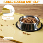 Hubulk Dog Feeding Mat. Built to hold up to how pets actually live at home.