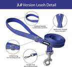 AIITLE Step in Dog Harness and Leash Set - Summer No Pull Escape Proof Vest Harnesses with Soft Mesh and Reflective Bands, Adjustable Pet Outdoor Harnesses for Small and Medium Dogs Royal Blue M