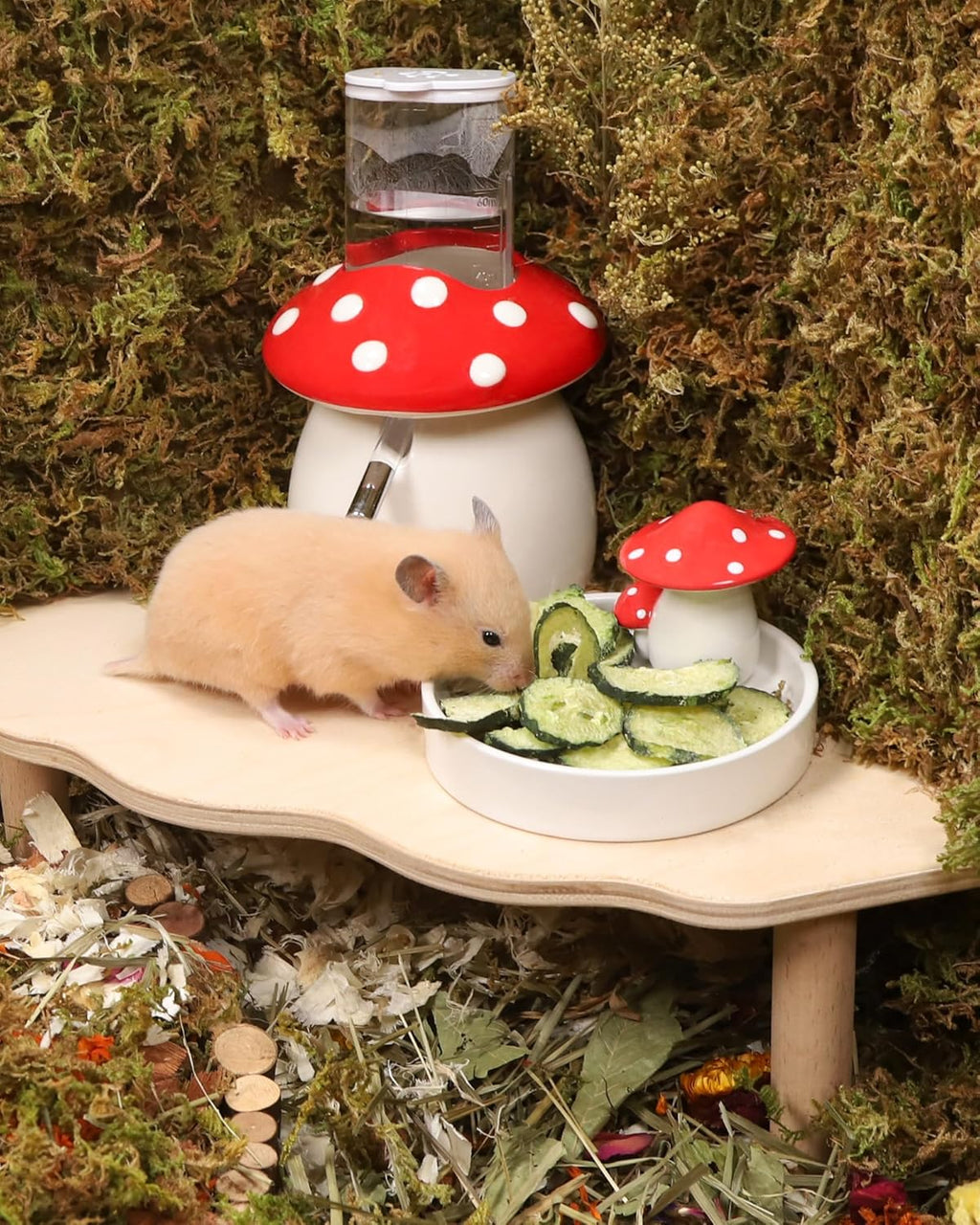 Niteangel Hamster Snack & Treats Toy - Small Animal Natural Treat for Dwarf Syrian Robo Hamsters Gerbils Mice Lemmings Degus or Other Small-Sized Pets