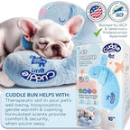 Race&Herd CuddleBun Heartbeat Puppy Toy Sleep Aid - Heartbeat Dog Toy, Dog Heartbeat Toy for Puppy Must Haves for Separation Pet Anxiety Relief Puppy Calming Aid, Dog Toys Behavioral Training
