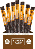 etta says! Premium Crunchy 7" Turkey Chews - Grain-Free Dog Treats, Good for Teeth, Easy to Digest - Made in The USA (20 Count Pack of 1)