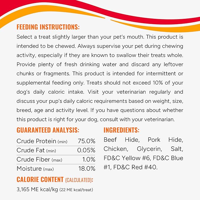 Good ‘n’ Fun Triple Flavor Twists for All Dogs, 70 Count, Treat Your Dog to Long-Lasting Chews Made with Beef Hide, Pork Hide and Chicken