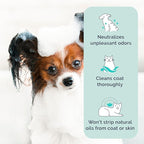 Hepper Deep Clean Pet Shampoo for Smelly Pets: Deskunk, Odor Control, Shedding Control, & Coat Care for All Breeds! Ideal for Short, Long, Double-Coated, and Smelly Pets