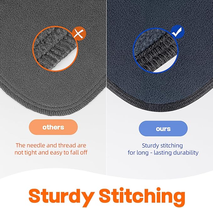 Sunsleek 84"x120" Washable Pee Pads for Dogs, Extra Large Puppy Pads | Reusable Waterproof Pet Training Mats, Super Absorbent, Non-Slip, for Whelping Pads & Incontinence for Playpen, Crate, Floor
