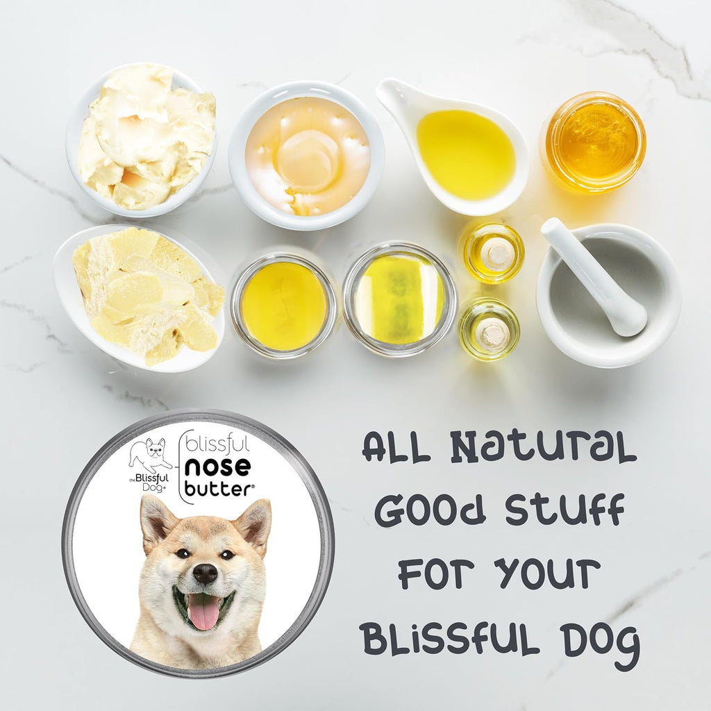 The Blissful Dog Shiba Inu Unscented Nose Butter - Dog Nose Butter, 2 Ounce