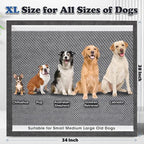 Gimars Upgrade Odor-Control Extra Large XXL Charcoal Pee Pads for Dogs - Thicken 9 Layers Ultra Absorbent Leak-Proof Puppy Training Pads Quick Dry