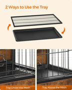 Feandrea Dog Crate Furniture. Everyday comfort that fits naturally into your space.