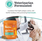 Zesty Paws Clean Breath Dental Chews for Dogs - Dog Breath Freshener + Fights Plaque & Tartar - Dental Chew with Peppermint Oil + Brown Kelp, Green Tea Extract - Teeth, Gum & Oral Health Support