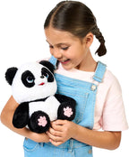 Little Live Pets My Baby Panda ChuChu Plush - Interactive Sounds, Feeding, Potty Dance - Ages 4+