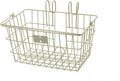 Retrospec Apollo-Lite Lift-Off Bike Basket - Detachable Steel Handlebar Basket with Carrying Handle for Commuting, Shopping & Beach Trips - 14.5in x 9.5in Weather-Resistant Biking Gear