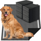 Charcoal Dog Pee Pads Extra Large 28“x34”, Puppy Pads XL 30 Count, Potty Pads for Dogs, Disposable Urine Bed Pads for Odor-Control, X-Large Piddle Underpads, Training Liners for Housebreaking