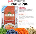Grandma Lucy's Macanna Dog Food, Grain Free and Freeze-Dried - Salmon Recipe, 3Lb Bag