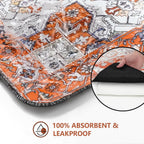 Washable Pee Pads for Dogs 2 Pack, Absorbent Reusable Puppy Pads Waterproof, Leakproof & Non-Slip Whelping Pad, Potty Training Pads for Dogs Playpen Mat 48x48