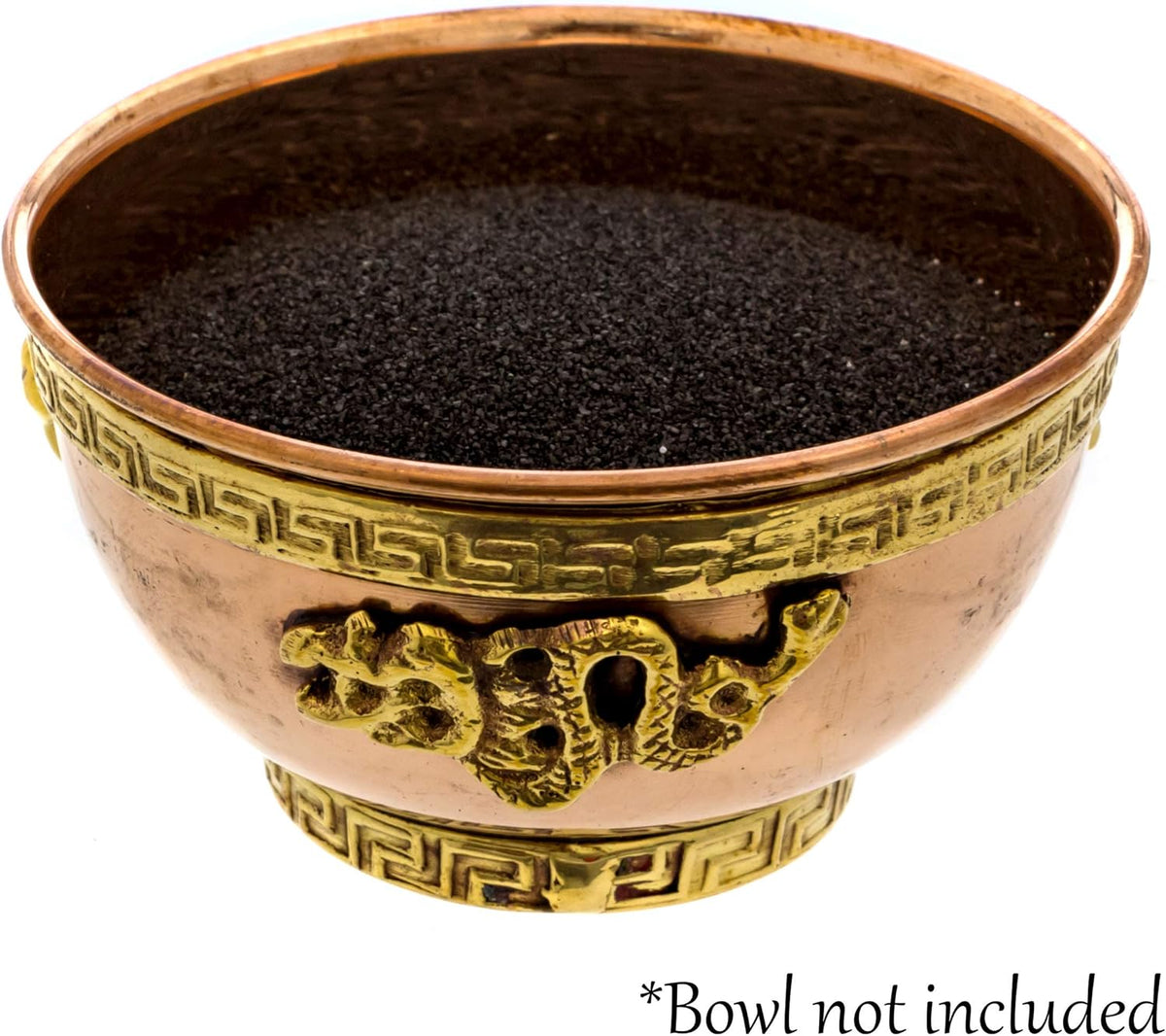 Black Sand - Fine Sand for Zen Garden, Resin Incense Burner, Smudge Bowl, Ritual Incense, Cast Iron Cauldron, Unity Ceremony, Sensory Bin Table, Mandalas, Crafts by Alternative Imagination (1 Pound)