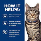 Hill's Prescription Diet Metabolic Weight Management Chicken Flavor Dry Cat Food, Veterinary Diet, 8.5 lb. Bag