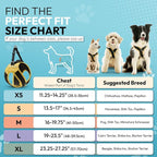 Gooby Escape Free Easy Fit X Step-in Dog Harness, Miami Yellow, X-Large | Patented escape-free, tightens on back-out; Choke-free X-frame + V-neck; Quick-release buckle; Reflective trim