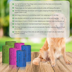 Earth Friendly Extra Thick and Strong 18 Dog Poop Bags, Odor Blocker, 324 Count