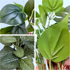 M2cbridge Artificial Fish Tank Plants Silk Aquarium Plant Aquatic Water Grass Foreground Decor (2PCS (Tall and Short))