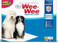 Four Paws Wee-Wee Superior Performance Gigantic Dog Pee Pads, 150 Count | Puppy & dog potty training pads, all day floor protection, housebreaking pet supplies, leak-proof puppy pads, 27.5" x 44"