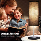 AVV Cordless Table Lamp, 5000mAh Battery Operated Lamp for Night Stand, 3 Modes Battery Powered Wireless Table Lamp, Touch Control Rechargeable Lamp for Bedroom, Living Room, 18 Inch Black