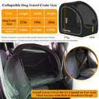 PAWZIDEA Dog Stroller for Large Dogs, Pet Stroller with Detachable Carrier for Portable Dog Crate for Car Seat, Foldable Dogs Jogger Strollers, All Terrain 9” Wheels, Adjustable Handle, Storage Bag