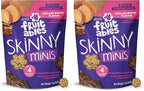 Fruitables Skinny Mini Dog Treats – Healthy Treats for Dogs – Low Calorie Training Treats – Free of Wheat, Corn and Soy – Grilled Bison – 12 Ounces (Pack of 2)