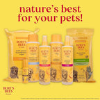 Burt’s Bees for Pets Oatmeal Dog Shampoo with Honey, Soothing Dog Shampoo for Itchy and Sensitive Skin, pH Balanced Formula that Gently Cleans and Moisturizes Dog Coats, 32 Fl Oz - 2 Pack